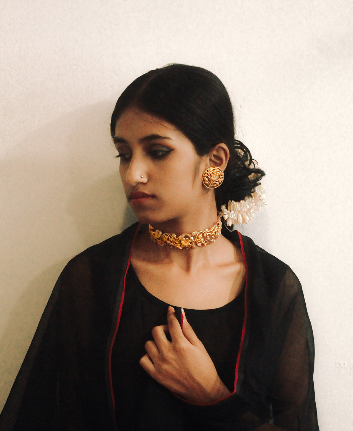 Rasika Gold Plated Choker  Set