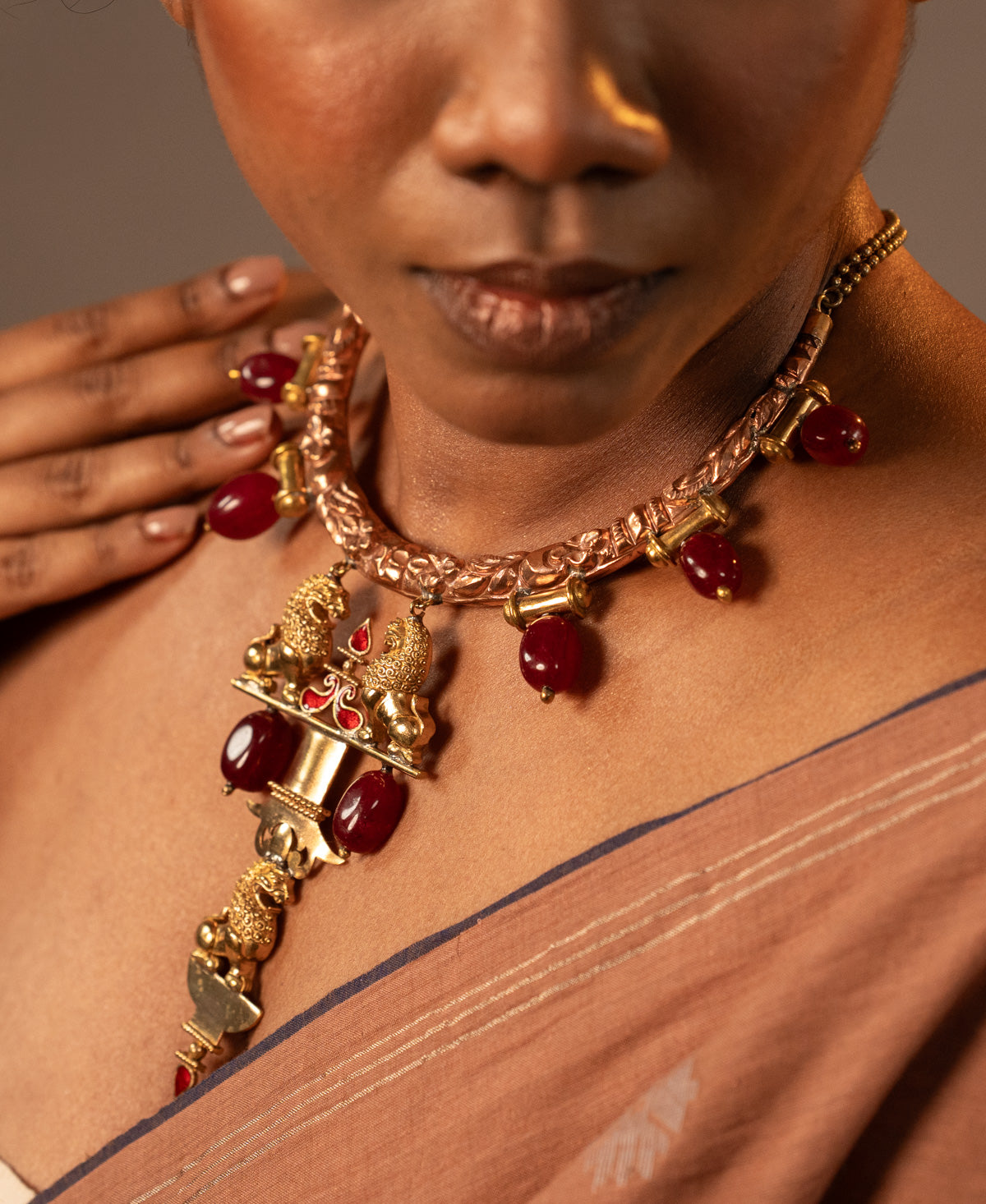 Yali Raktima Collar Necklace