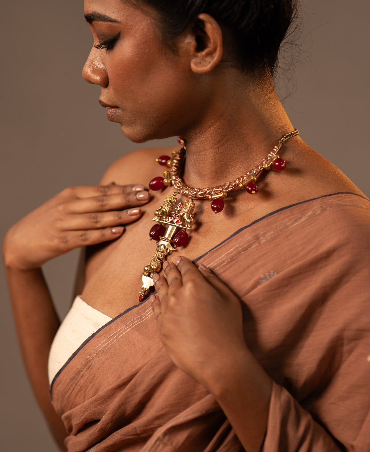 Yali Raktima Collar Necklace