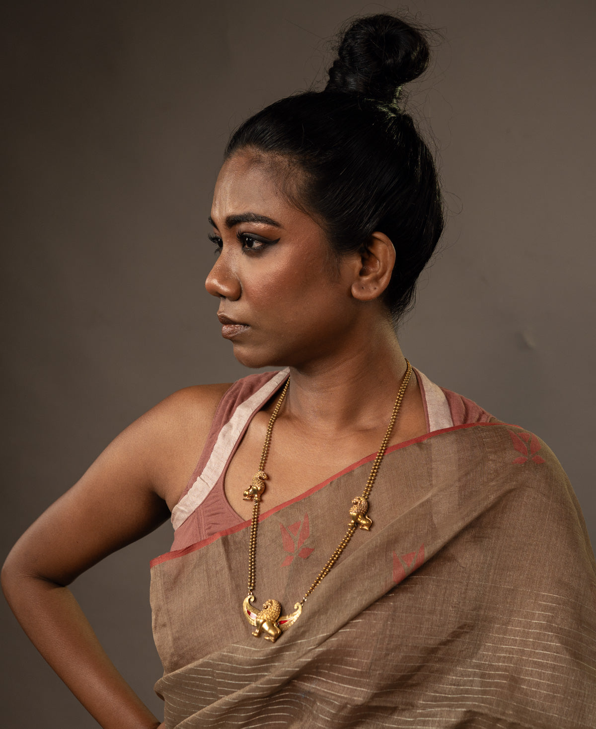 Yali Rakta Rekha Long Necklace