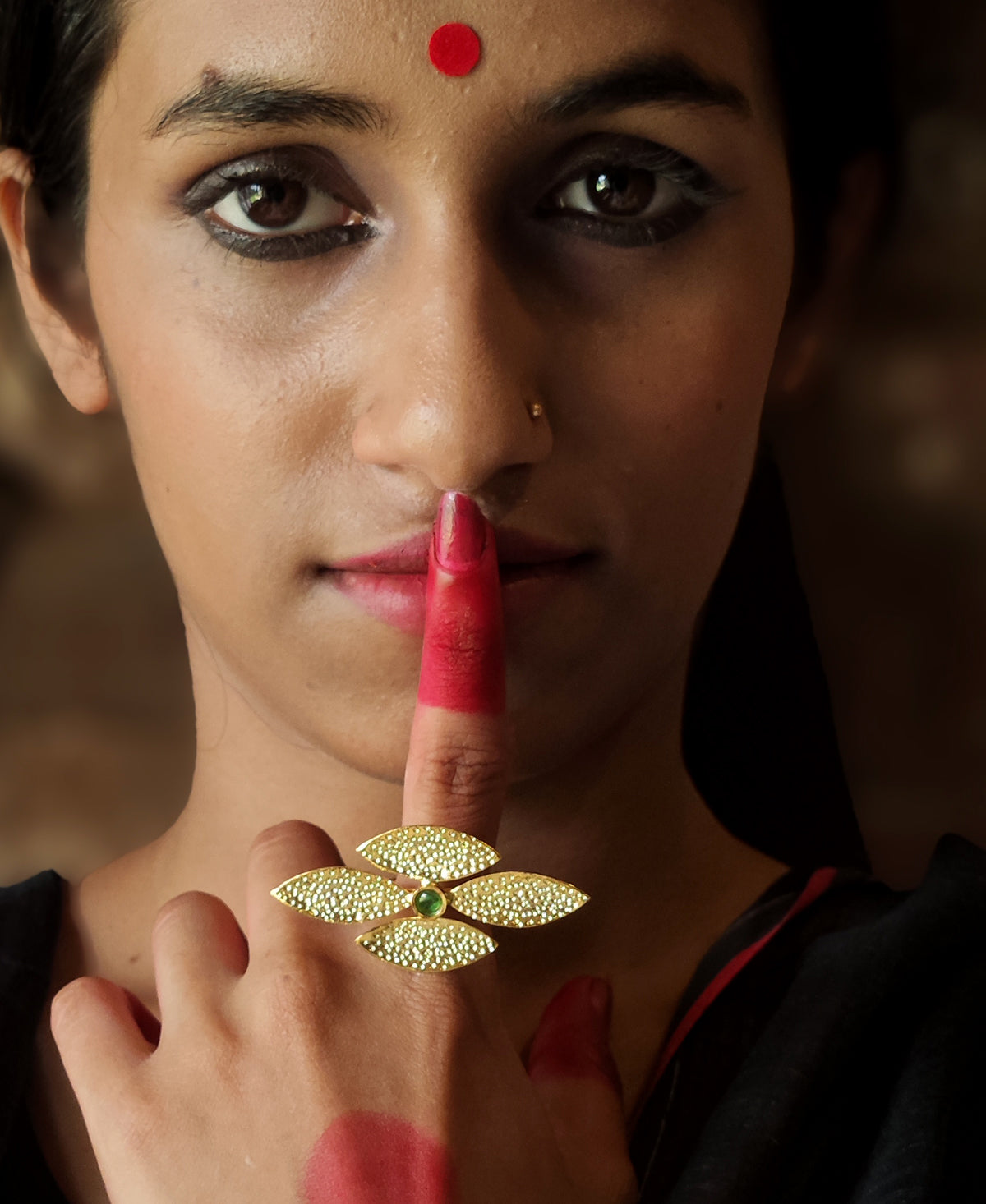 Sobuj Amra Pallav Ring