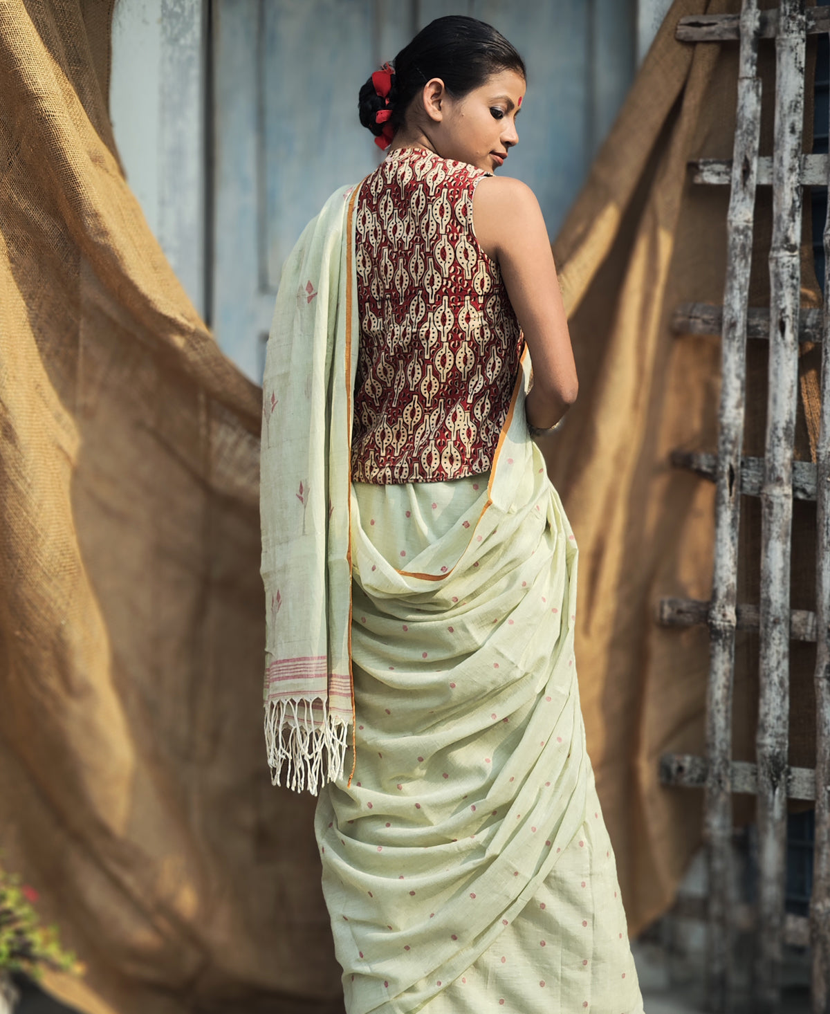 Bonolata Jamdani Saree