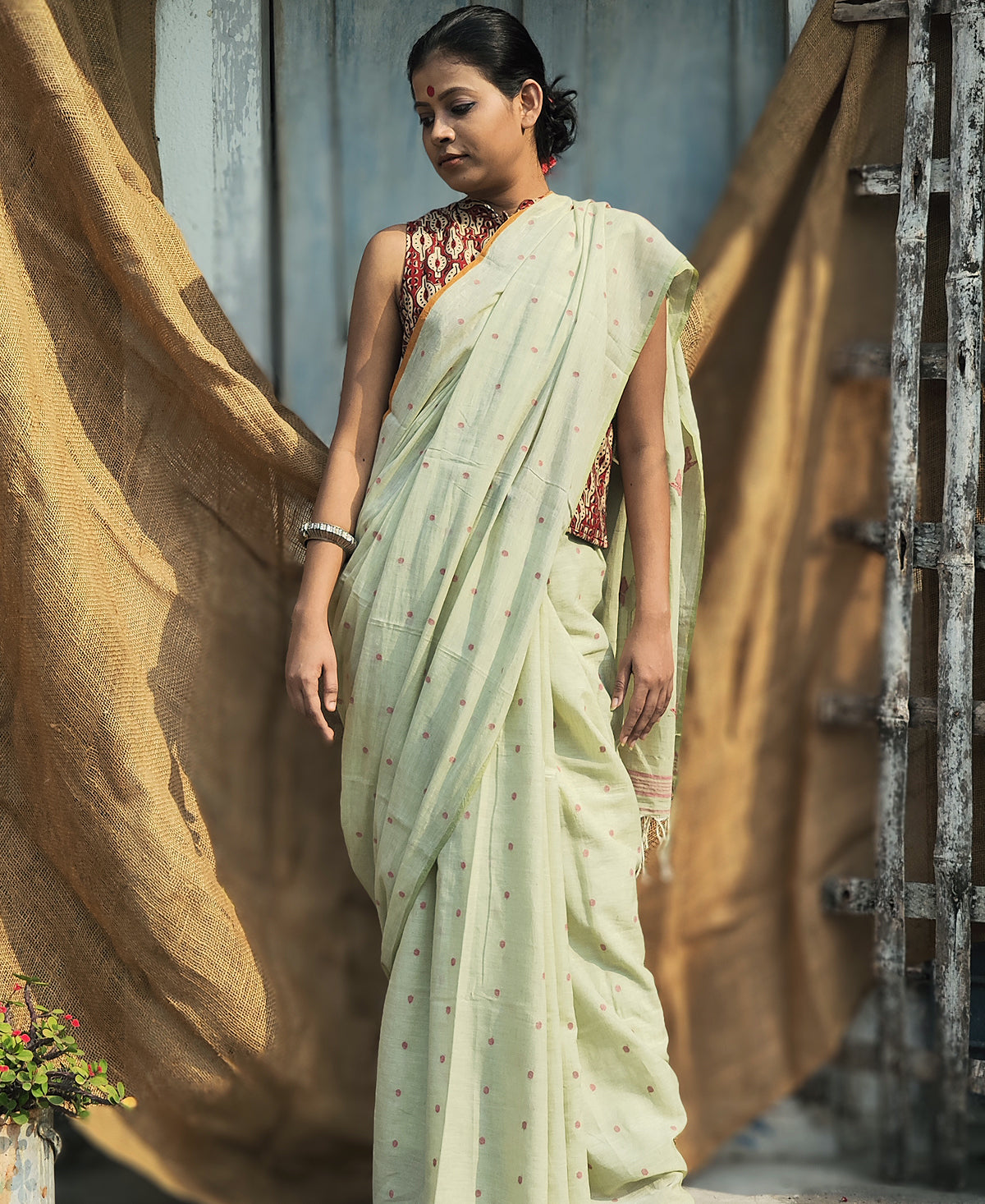 Bonolata Jamdani Saree