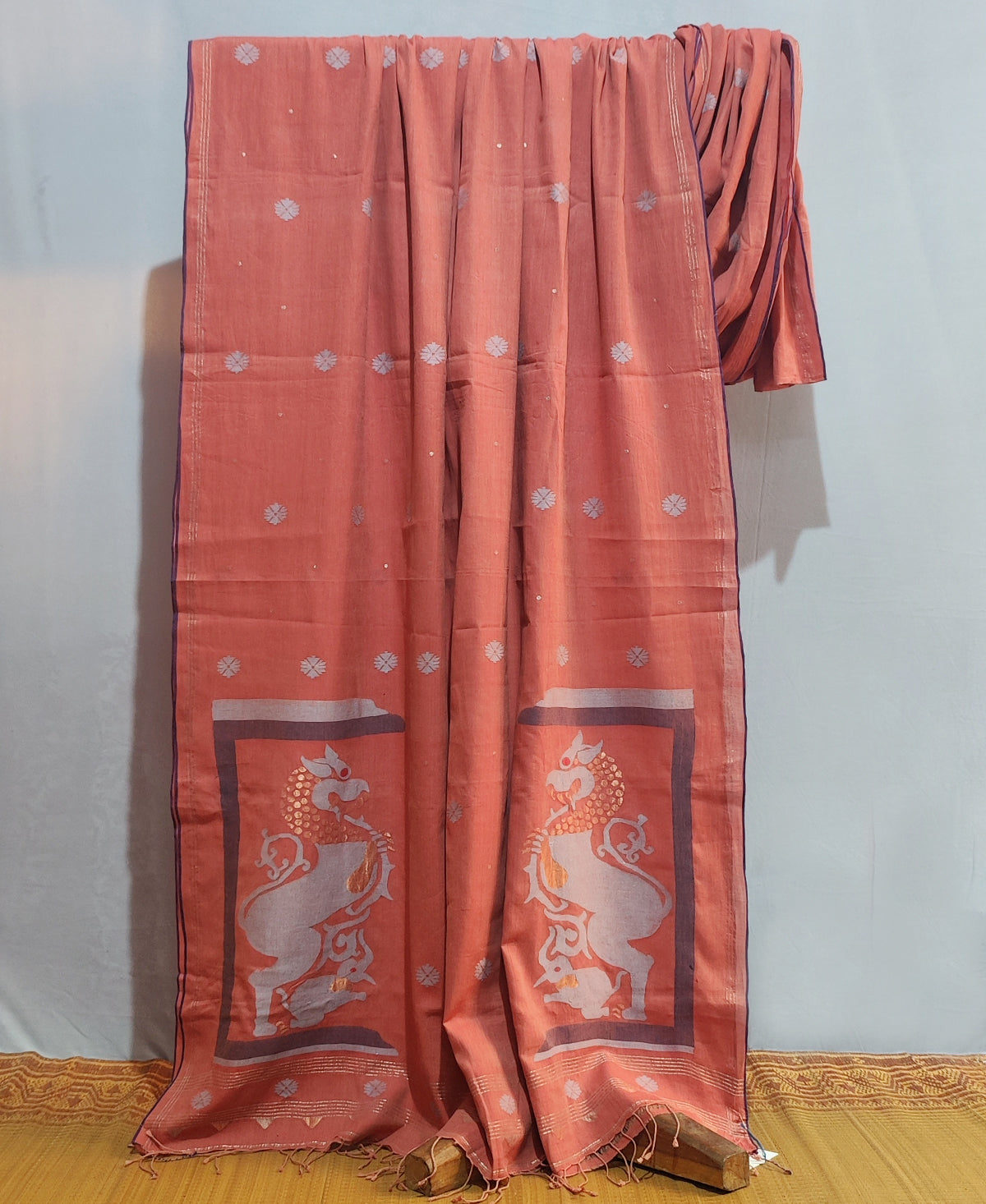 Gajasimha Jamdani Saree
