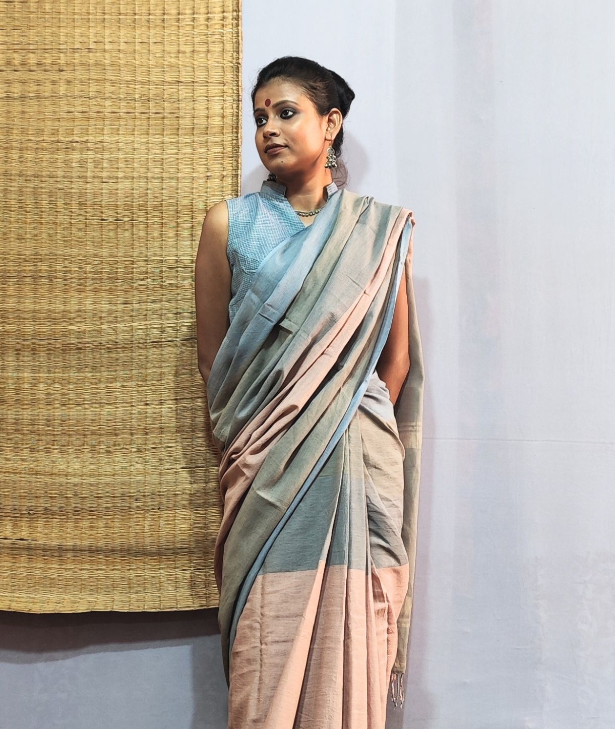 Sandhyaraga Handloom Cotton Saree