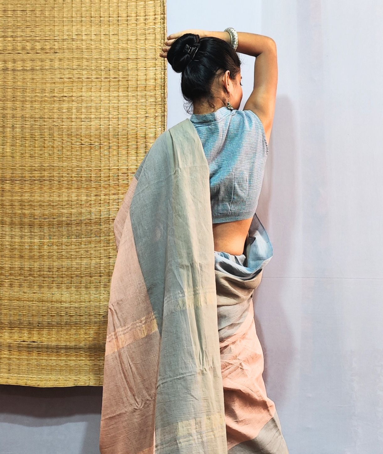 Sandhyaraga Handloom Cotton Saree