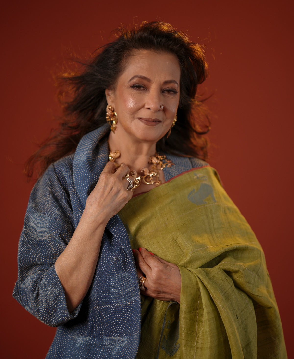 Bonchhaya Yali Jamdani Saree