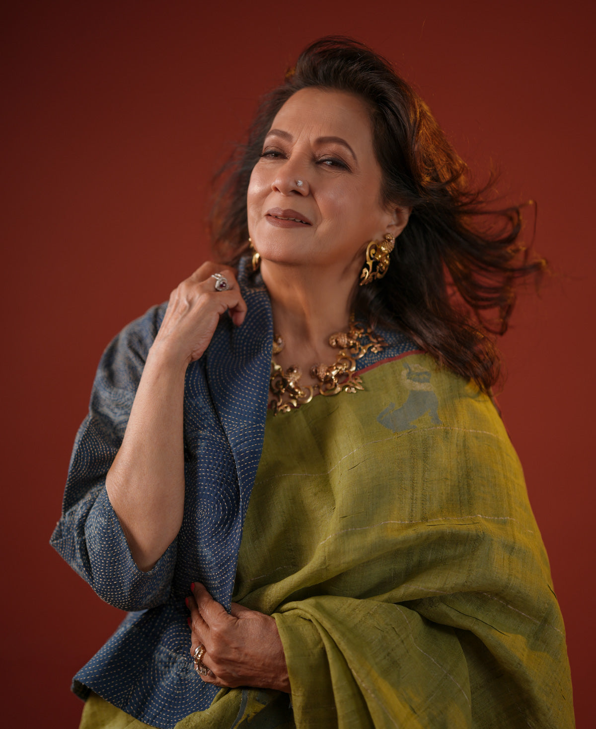 Bonchhaya Yali Jamdani Saree