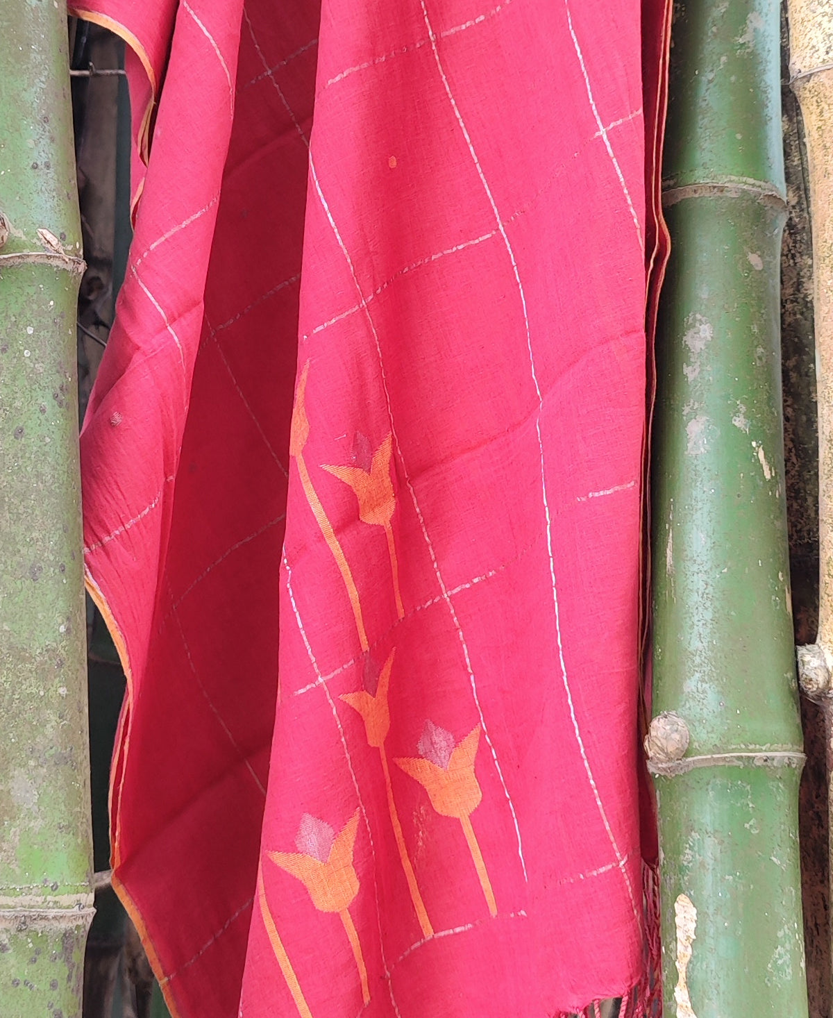 Holud Lily Jamdani Stole