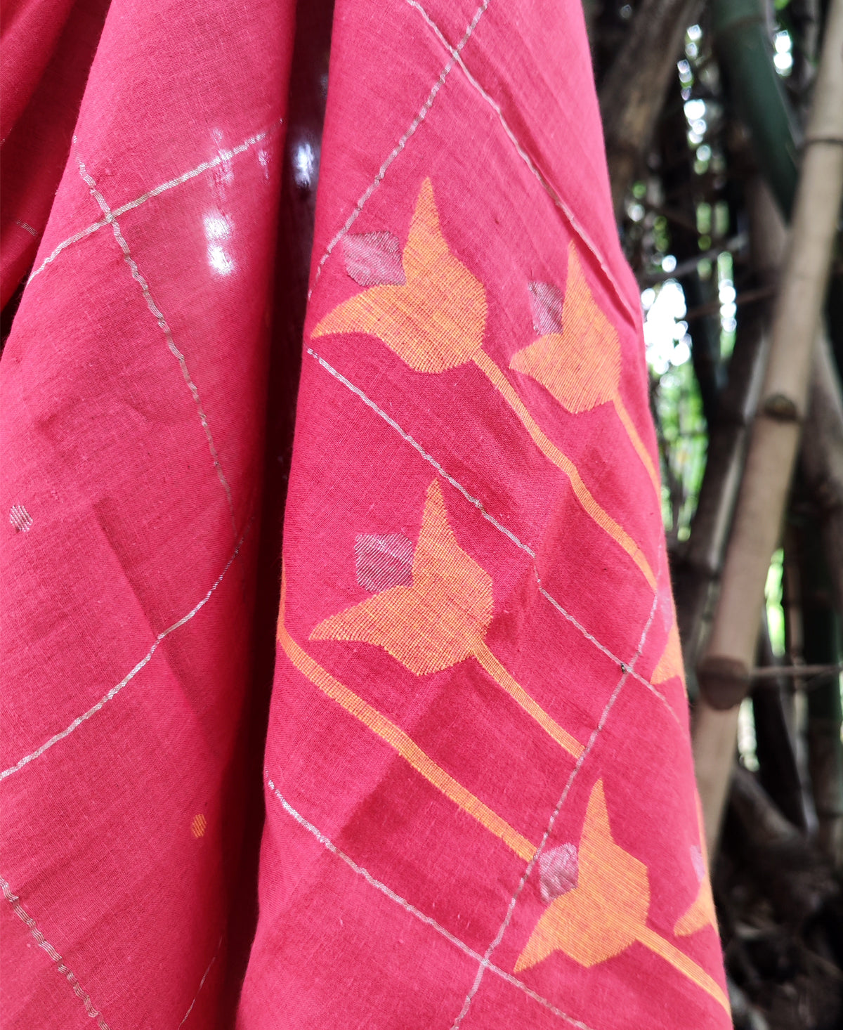 Holud Lily Jamdani Stole