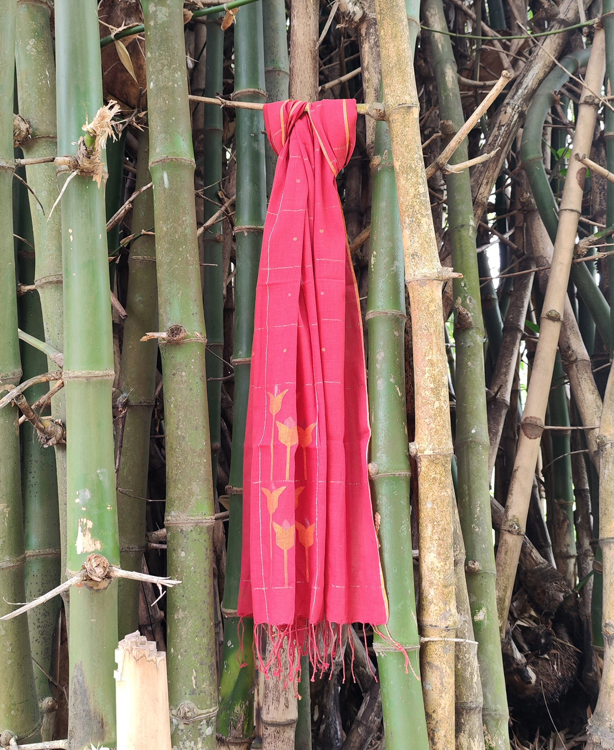 Holud Lily Jamdani Stole