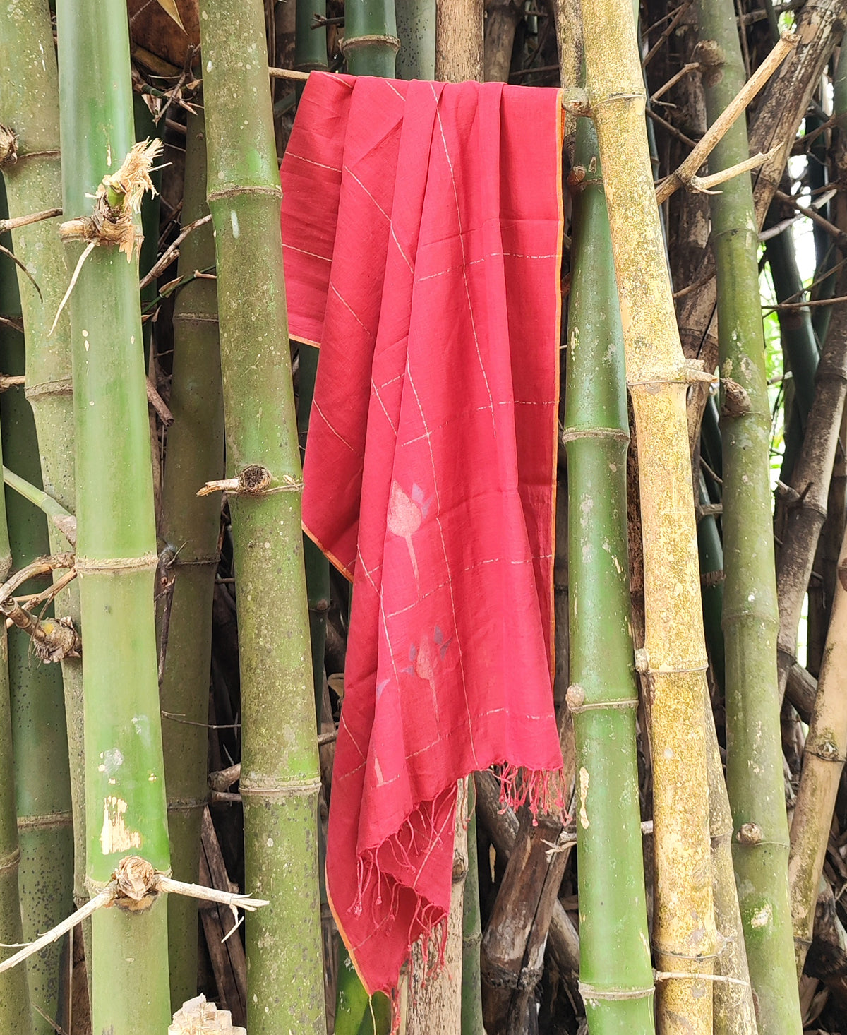 Chandi Lily Jamdani Stole