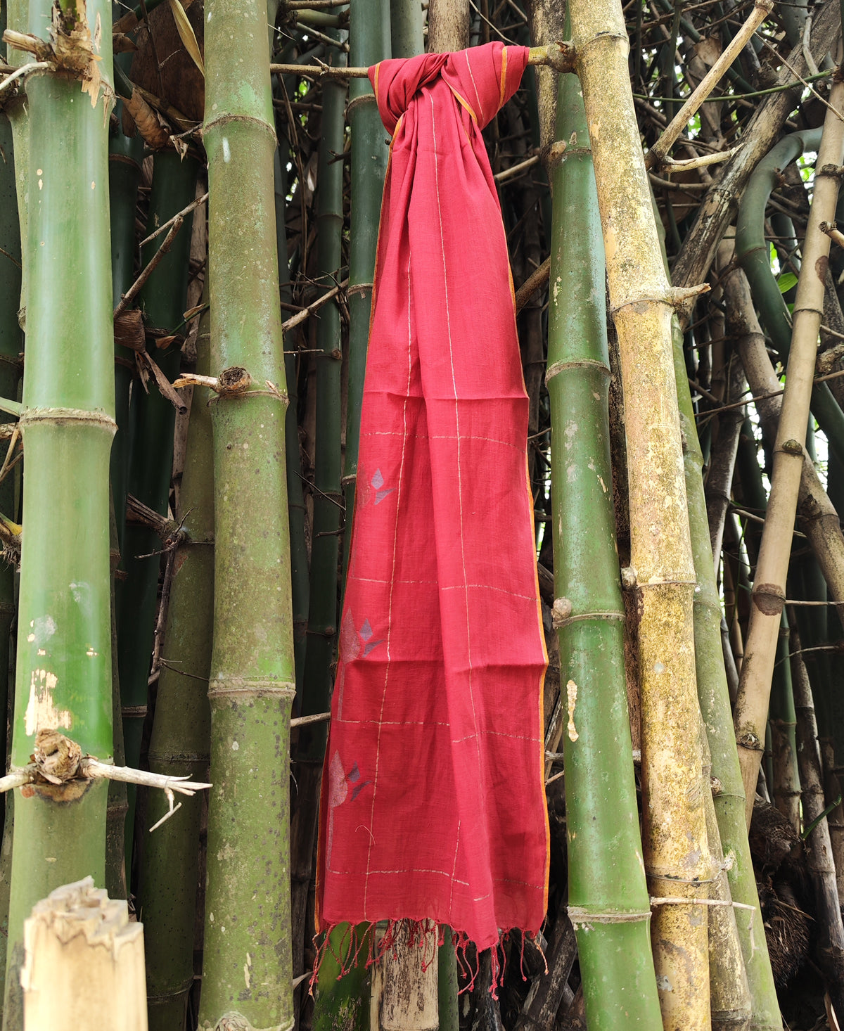 Chandi Lily Jamdani Stole